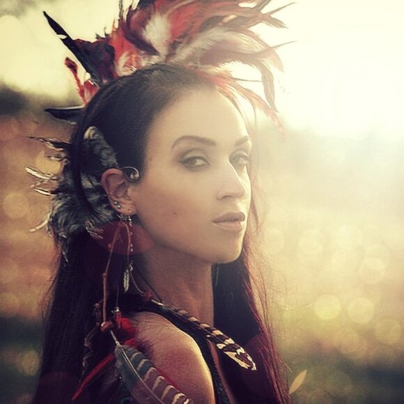 Stunning NAVAJO Custom Made Native American Headdress - Picture 9 of 9